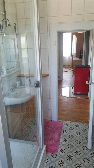 Ferienwohnung Alte-Schule-Kail Wohnung 2 외부 사진